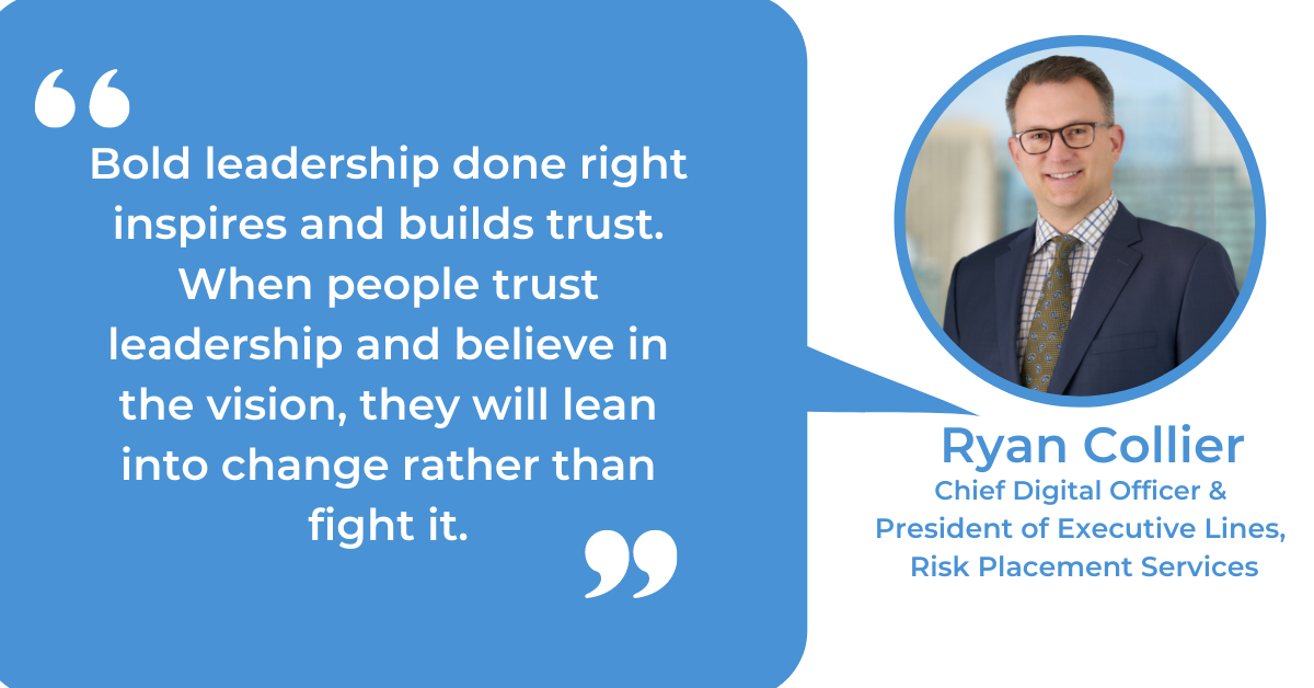 Ryan Collier Quote LinkedIn Change Agent